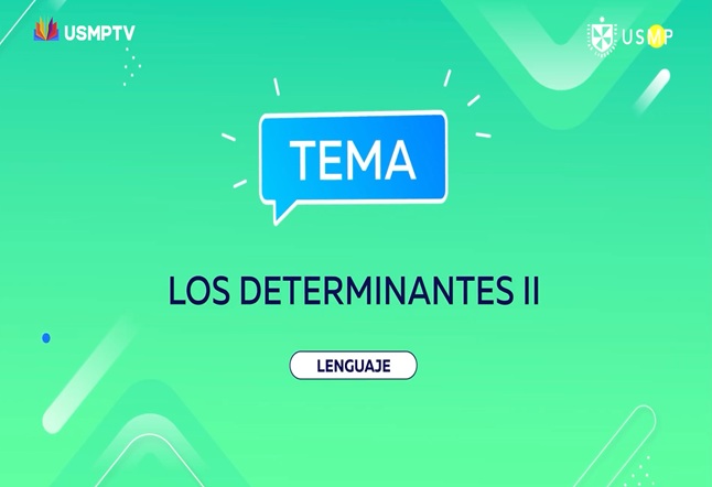 Capítulo N° 21: Los determinantes II, elaboremos una historieta II y la coherencia: definición y tres principios.